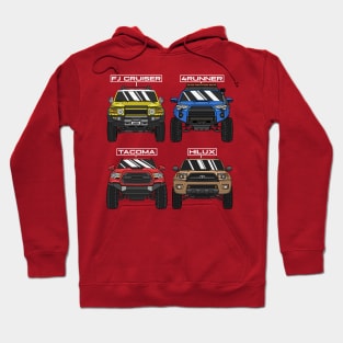 Toyota 4x4 Off-Road Trucks Hoodie